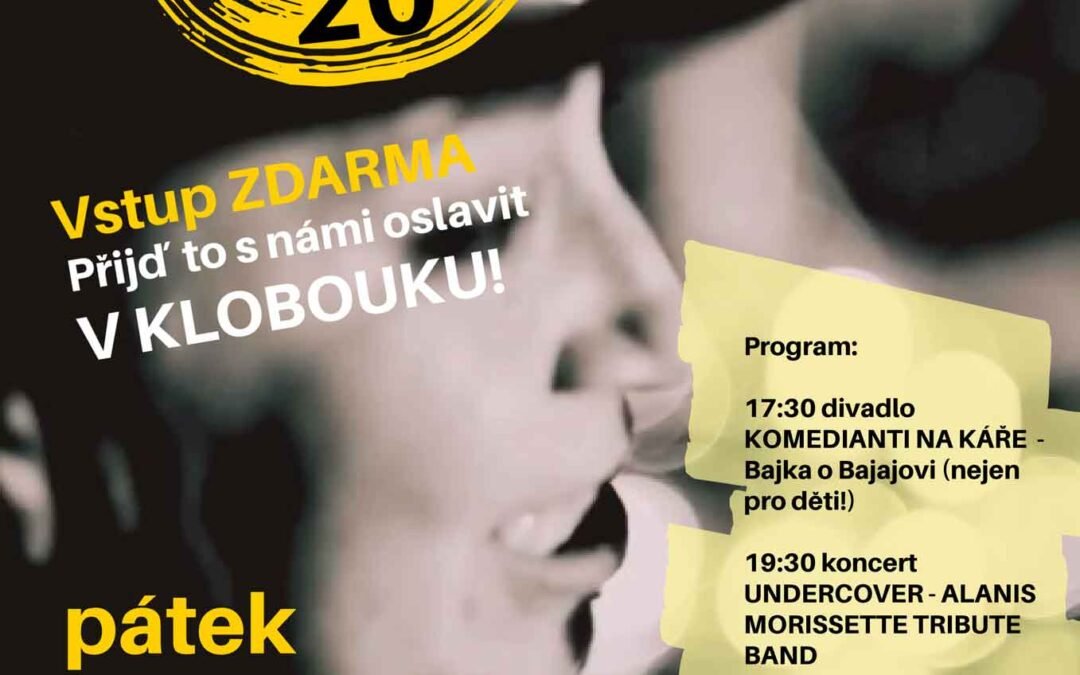 🌀 ZAVŘENOOOOOOOO !!! SLAVÍME  20 LET MATILDY  ….přijď za námi taky slavit